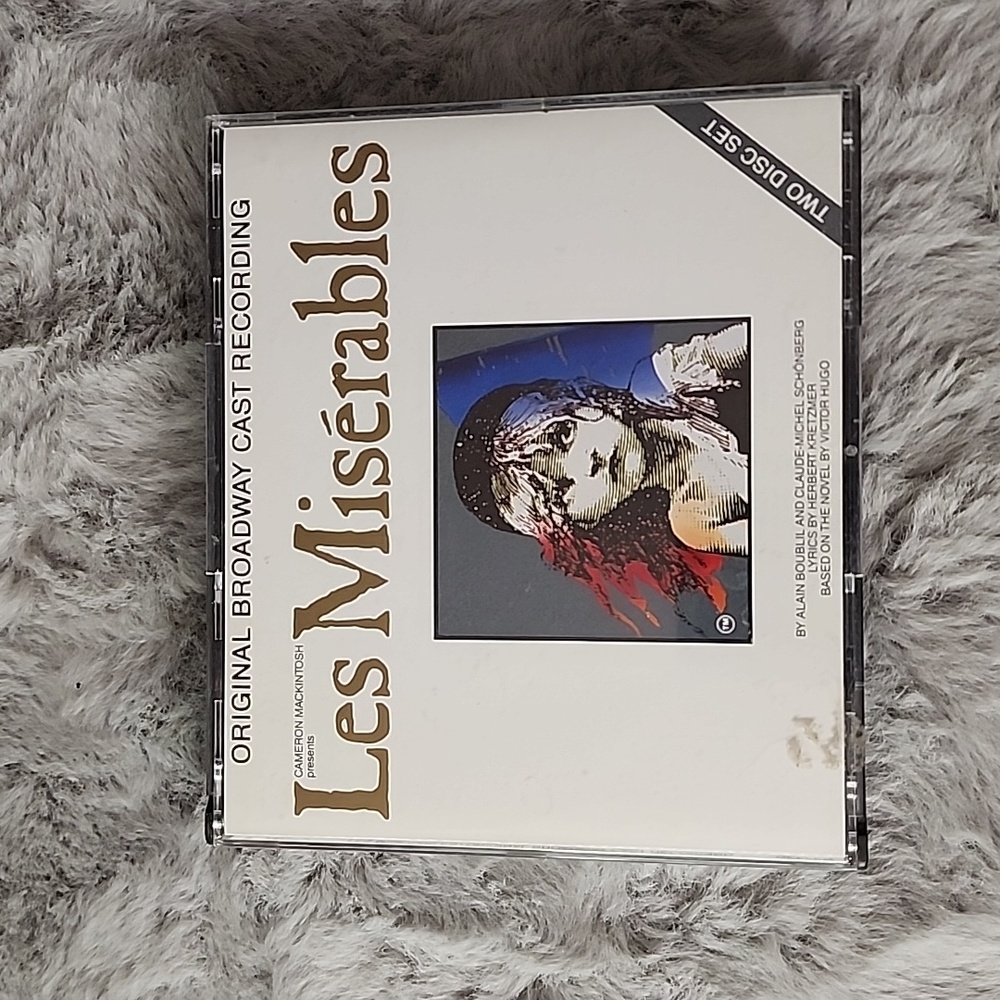 Les Miserables Original Cast Recording 2 CD Set